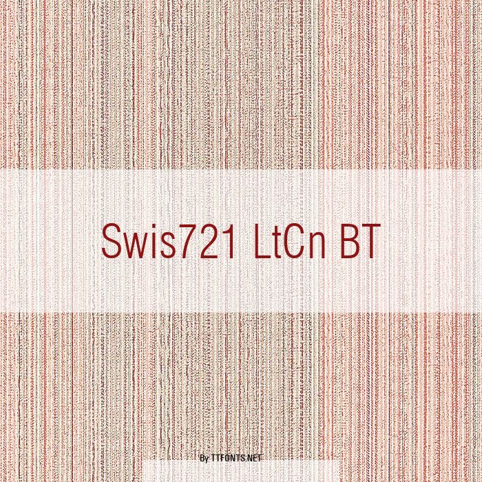 Swis721 LtCn BT example